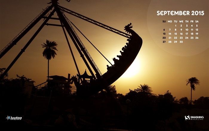 September 2015 calendar wallpaper (2) #9