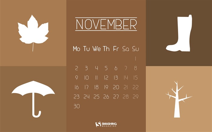 November 2015 Kalender Wallpaper (2) #12