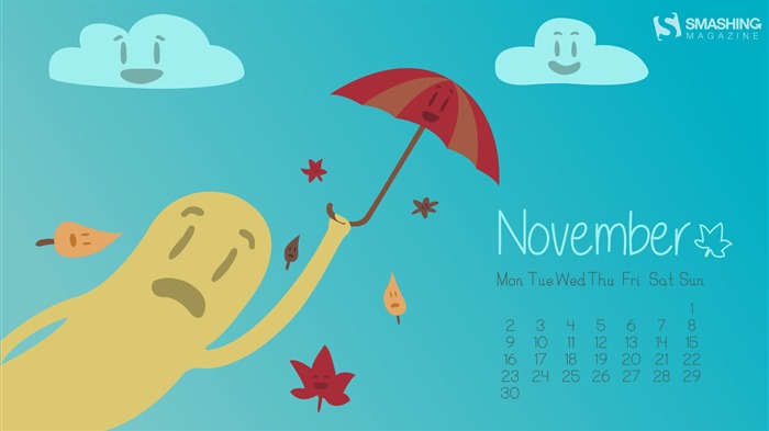 November 2015 Calendar wallpaper (2) #14