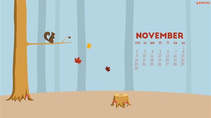 November 2015 Calendar wallpaper (2) #15