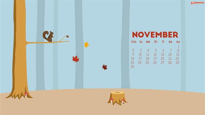 November 2015 Kalender Wallpaper (2) #15