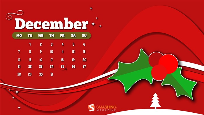 Dezember 2015 Kalender Wallpaper (2) #5