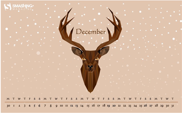 Dezember 2015 Kalender Wallpaper (2) #13