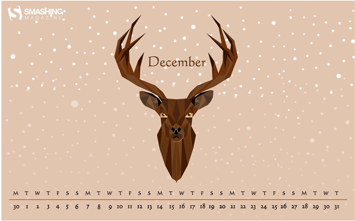 Décembre 2015 Calendrier fond d'écran (2) #13