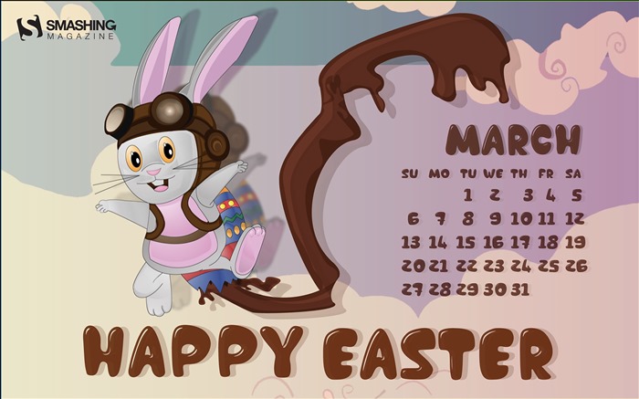 March 2016 calendar wallpaper (2) #1