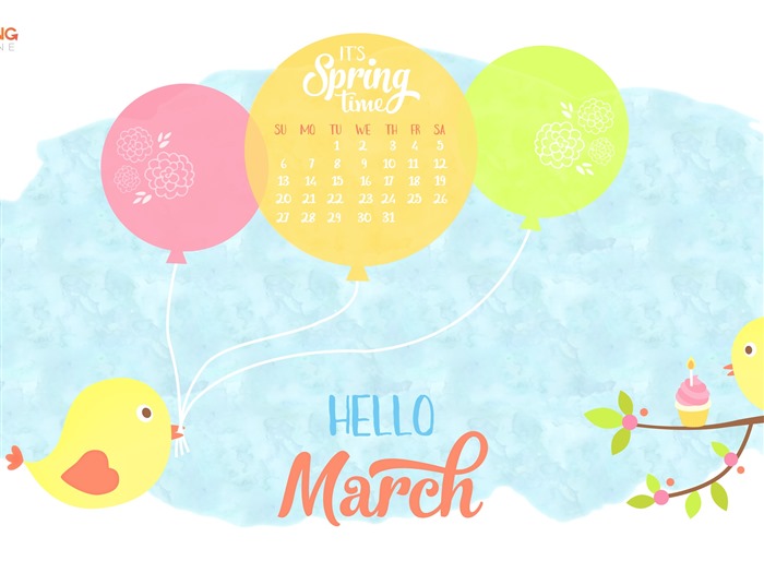 March 2016 calendar wallpaper (2) #14