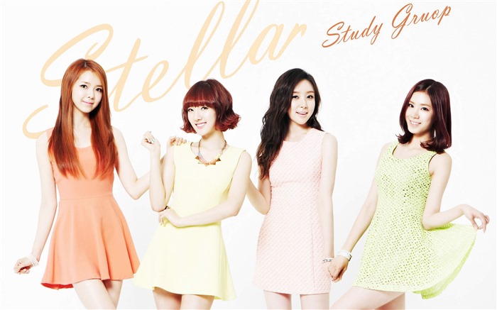 Stellar groupe de filles de musique coréenne fonds d'écran HD #2