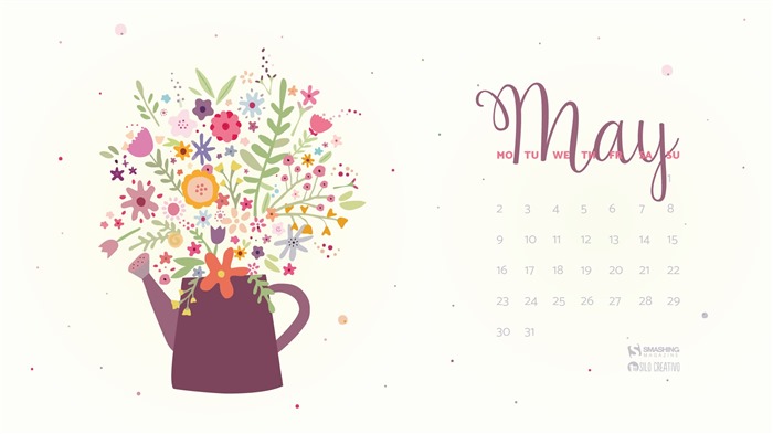 Mayo 2016 calendario de fondo de pantalla (2) #5