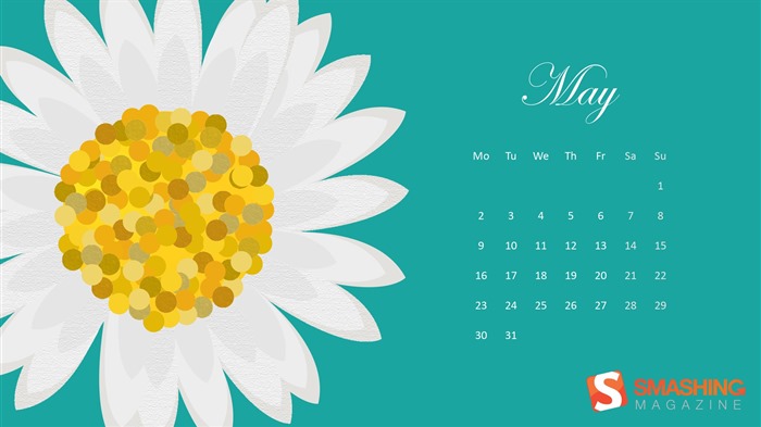 Mayo 2016 calendario de fondo de pantalla (2) #16