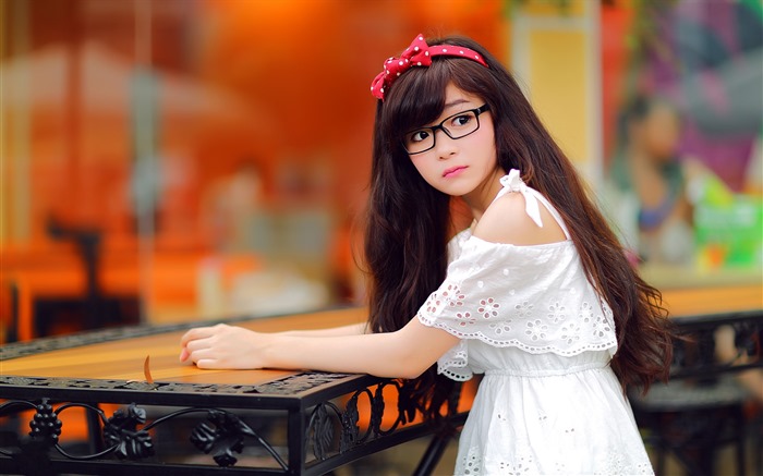 Čistá a krásná mladá Asiatka kolekce HD tapety na plochu (1) #17