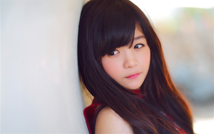 Pure and lovely young Asian girl HD wallpapers collection (1) #19