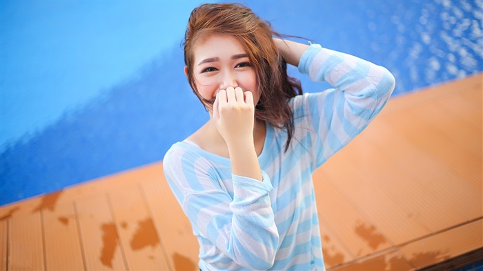 Reine und schöne junge asiatische Mädchen HD-Wallpaper  Kollektion (1) #23