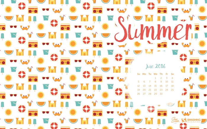 Juni 2016 Kalender Wallpaper (2) #18