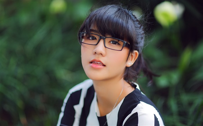 清纯可爱年轻的亚洲女孩 高清壁纸合集(二)21