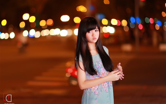 Pure and lovely young Asian girl HD wallpapers collection (3) #27