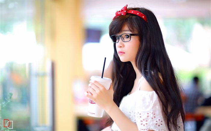 Pure and lovely young Asian girl HD wallpapers collection (3) #32