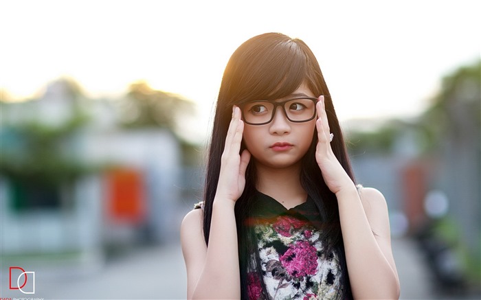 Pure and lovely young Asian girl HD wallpapers collection (3) #34