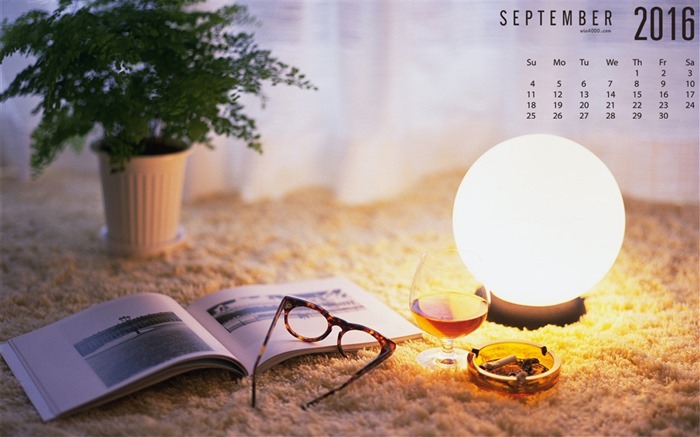 September 2016 calendar wallpaper (1) #12