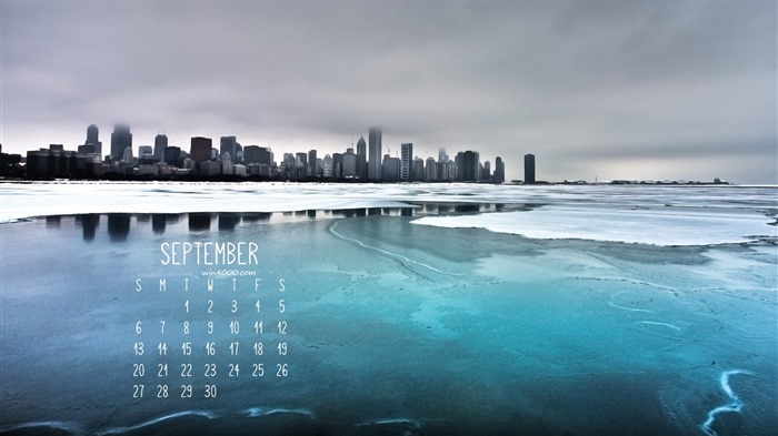 De septiembre de fondo de pantalla de calendario el año 2016 (2) #7