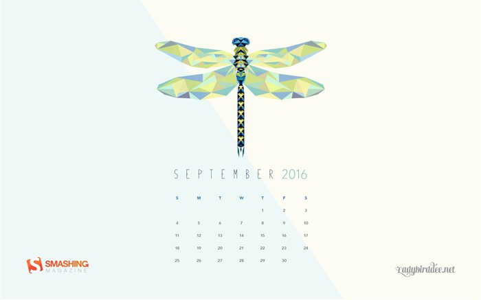 September 2016 calendar wallpaper (2) #14