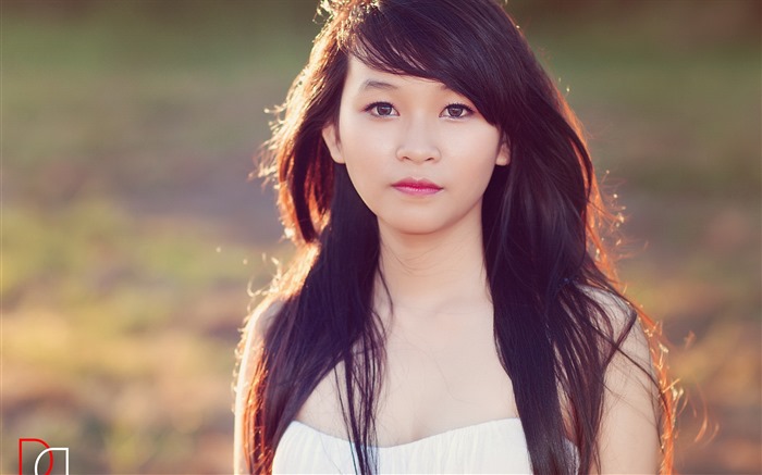Pure and lovely young Asian girl HD wallpapers collection (4) #25