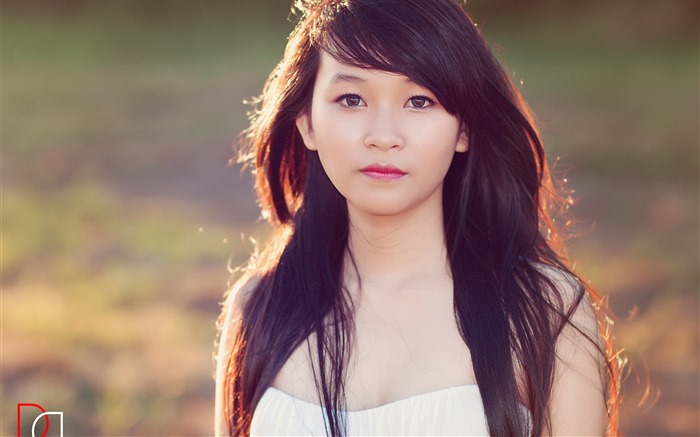 Pure et belle jeune fille asiatique fonds d'écran HD collection (4) #25