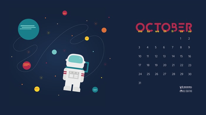 Октябрь 2016 обои календарь (2) #18