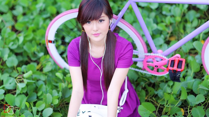 순수하고 사랑스러운 젊은 아시아 여자의 HD 월페이퍼 컬렉션 (5) #34