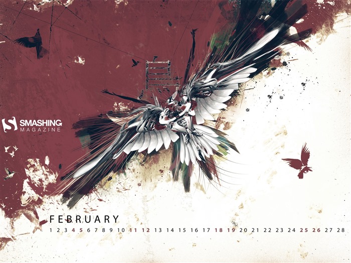 Februar 2017 Kalender Hintergrund (2) #10