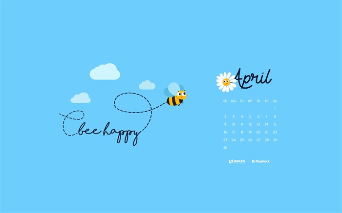 April 2017 Kalender Tapete (1) #13
