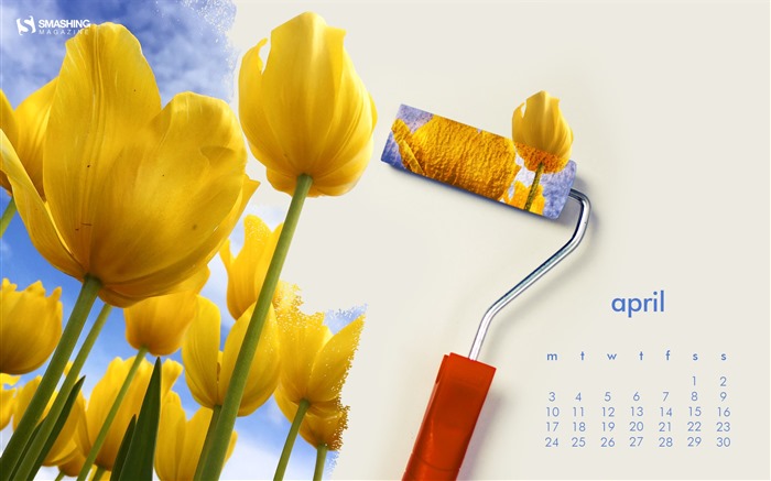 April 2017 calendar wallpaper (1) #18