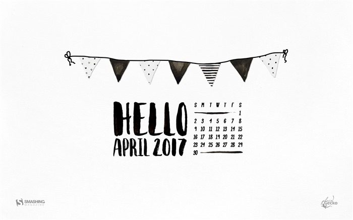 Fonds d'écran calendrier avril 2017 (2) #4