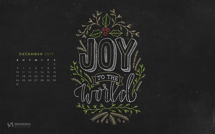 December 2017 Calendar Wallpaper #14