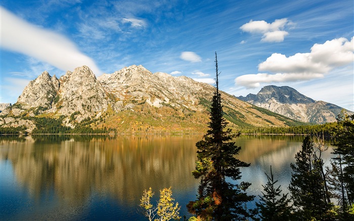 USA Grand Teton národní park přírodní krajiny HD tapety #9