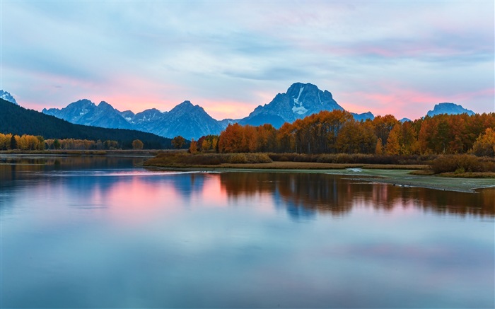 USA Grand Teton národní park přírodní krajiny HD tapety #13