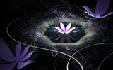 3D Wallpaper Abstract Flower Dream #10