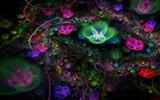 3D Wallpaper Abstract Flower Dream #18