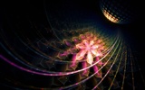 3D Wallpaper Abstract Flower Dream #25