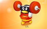 QQ Olympic sports theme wallpaper #11