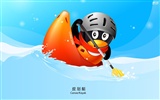 QQ Olympic sports theme wallpaper #18