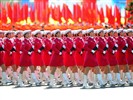 여성 벽지의 60 주년에 건국 기념일 군사 퍼레이드 #4