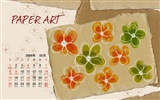 PaperArt 09 year in February calendar wallpaper #34