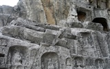 Luoyang, grottes de Longmen Fond d'écran #8