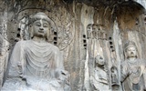 낙양, Longmen의 Grottoes는 배경 화면 #12