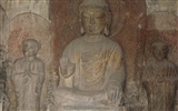 낙양, Longmen의 Grottoes는 배경 화면 #40