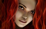 奇幻女性CG插畫壁紙 #6