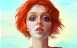 奇幻女性CG插畫壁紙 #13
