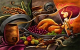 Thanksgiving Thema Tapete #5