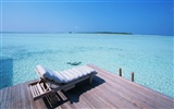 Malediven Wasser und blauer Himmel #13