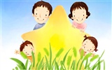 Mother's Day theme of South Korean illustrator wallpaper #5